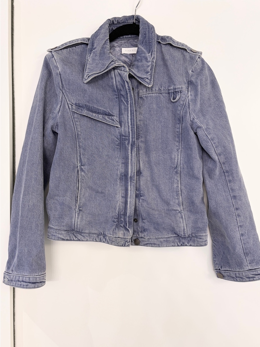 Nina Ricci by Oliver Theyskens Women's Denim Jacket fully lined